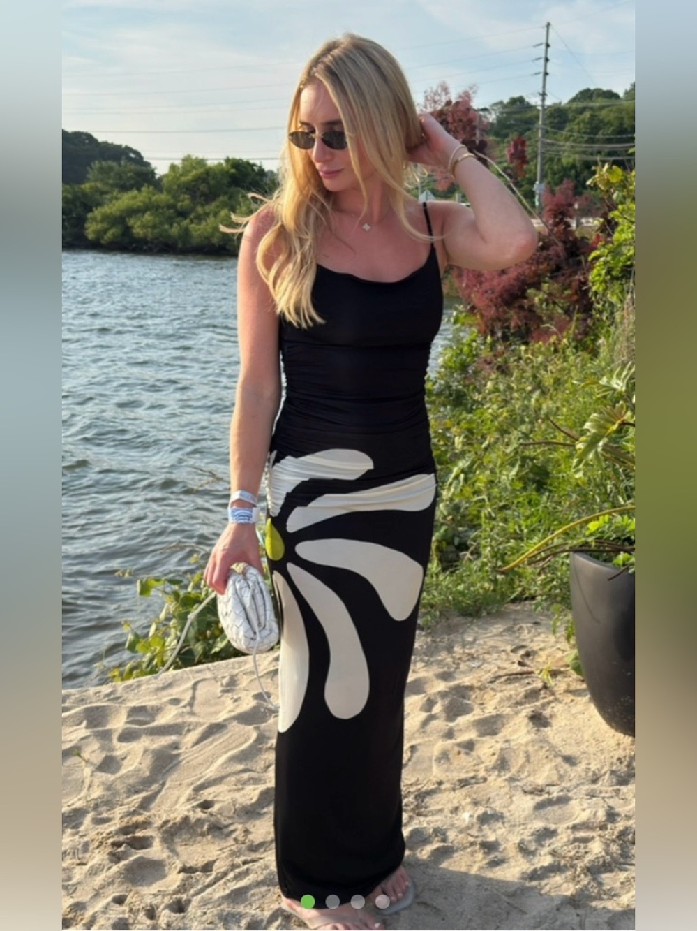 Cala De La Cruz Kim ruched tube dress XS